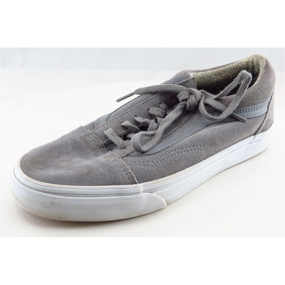 VANS Fashion Sneakers Gray Fabric Women 7.5 Medium - Picture 1 of 7